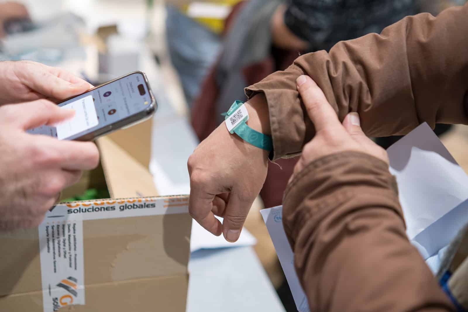 Recepción y registro del congreso